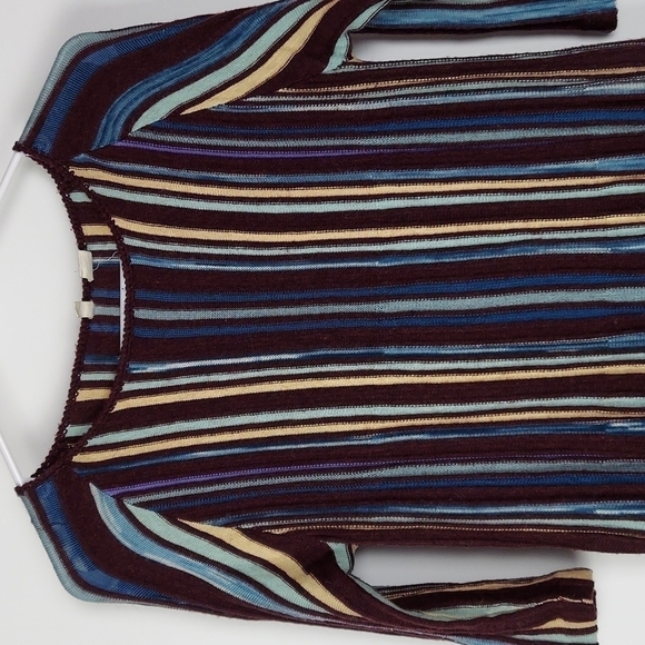 Multicolored Sweater Midi Dress by Moth, size XXSP - Picture 2 of 10